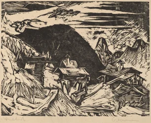 Alpenweide, 1918