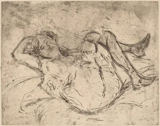 Träumendes Mädchen, 1906