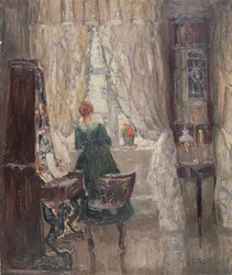 Im Salon, ca. 1910