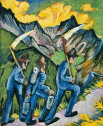 Alpleben, Triptychon, 1918