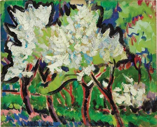 Blühende Bäume IV, 1909