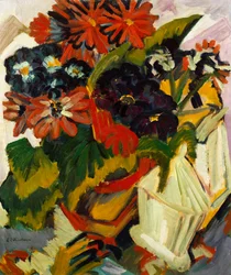 Blumentopf und Zuckerdose, 1918-19