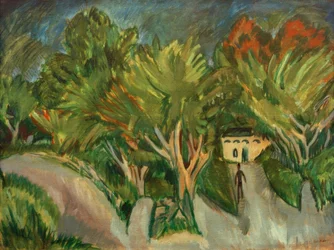 Haus unter Bäumen (Fehmarn)