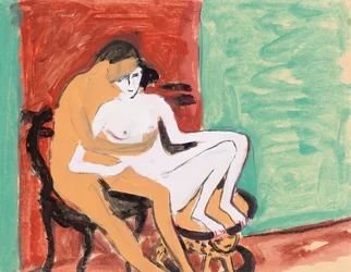 Liebende oder junges Paar, 1910