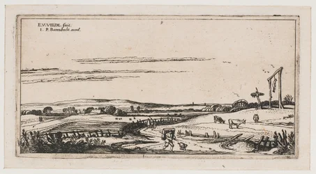 Landschaft mit Galgenfeld bei Haarlem