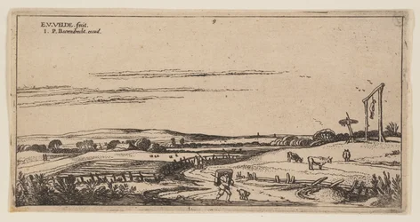 Landschaft mit Galgen (nahe Haarlem), aus Landschaften