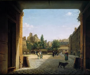 Der Innenhof des Institut de France, 1825-62