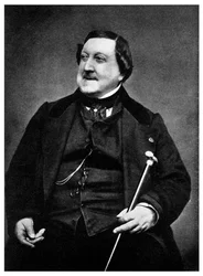 Gioachino Rossini, italienischer Komponist, 19. Jahrhundert, 1956