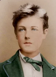 Porträt von Arthur Rimbaud im Alter von 17 Jahren, 1871