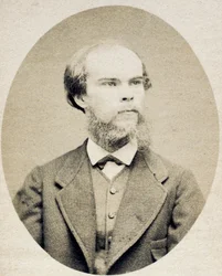 Porträt des Dichters Paul Verlaine (1844-1896)
