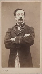 Porträt des Malers Alfred Stevens