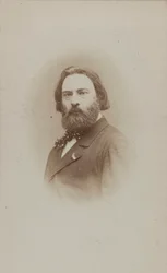 Porträt des Pianisten und Komponisten Émile Prudent 1817-1863, ca. 1860