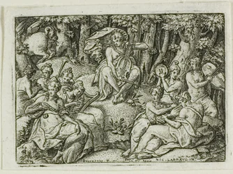 Apollo und die Musen