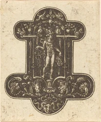 Merkur mit dem Kopf des Argus