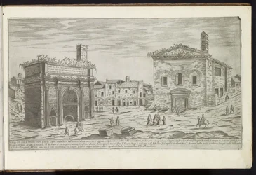 Bogen des Septimius Severus in Rom