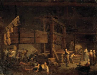 Weinherstellung: „Pressen in Vermenton, die Jeaurat-Presse in Burgund“