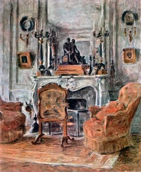 Das Wohnzimmer, 1900