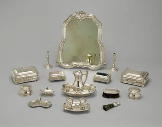 Toilettenset, 1738-39