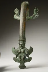 Griff, frühes 5. Jahrhundert v. Chr. (Bronze)