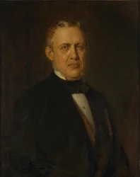 Der Präsident des Herrenhauses Ferdinand Graf Trauttmansdorff