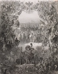 Die Mitglieder der Albrecht-Dürer-Gesellschaft für das Wahljahr 1843-1844