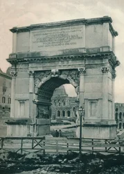 Titusbogen, Rom, Italien, 1927