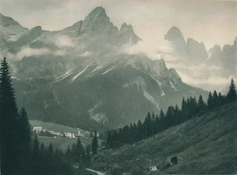Pala-Gruppe, San Martino di Castrozza, Dolomiten, Italien, 1927