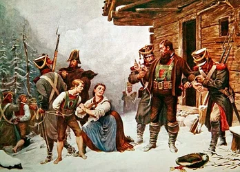 Gefangennahme von Andreas Hofer am 19. Januar