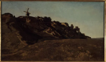 Ansicht von Montmartre, ca. 1848