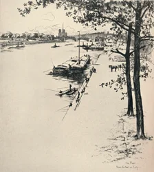 Die Pont de Sully, 1915