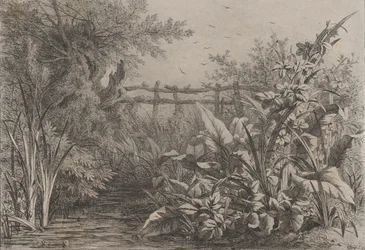 Der Teich, 1857