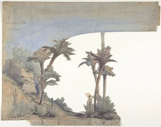 Entwurf für ein Bühnenbild an der Opéra, Paris, 1828-90