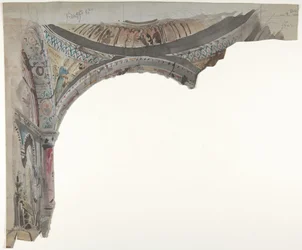 Entwurf für ein Bühnenbild an der Opéra, Paris, 1830-90