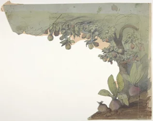 Entwurf für ein Bühnenbild an der Opéra, Paris, 1830-90