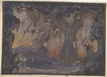 Entwurf für ein Bühnenbild an der Opéra, Paris, 1830-90