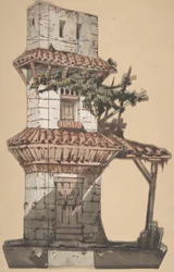 Entwurf für ein Bühnenbild an der Opéra, Paris, 1830-90