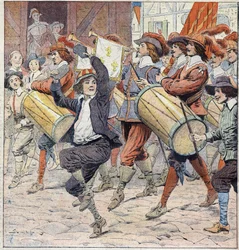Illustration für "Vingt ans après"