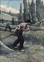 Illustration von Damblans in „Le Pelerin“ vom 5. Juni