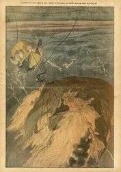 Illustration von Eugene Damblans (1865-1945) in Le Pelerin