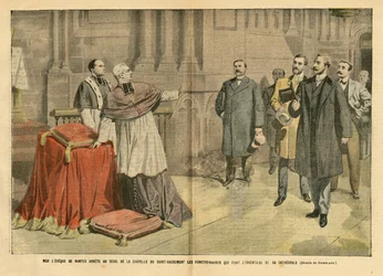 Illustration von Eugene Damblans (1865-1945) in Le Pelerin, 09/12/06 - MGR l