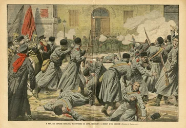 Illustration von Eugene Damblans (1865-1945) in The Pelerin