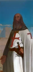 Jacques de Molay, Großmeister der Tempelritter