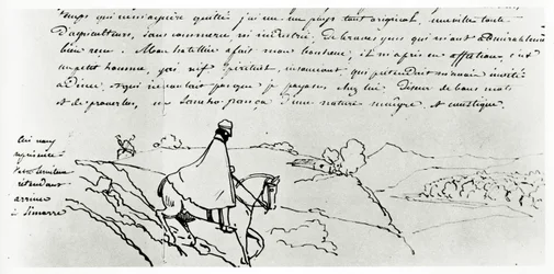 Viollet-le-Duc auf seinen Reisen durch Frankreich
