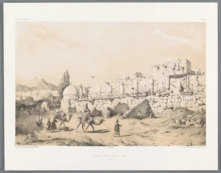 Ruine des Tempels von Anahita in Kangavar