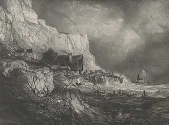Die Umgebung von Dieppe, 1833