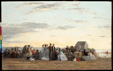 Strandszene, 1865