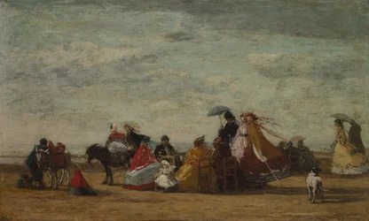 Strandszene, ca. 1865-1867