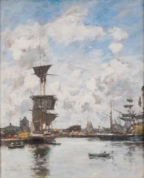 Deauville. Das Becken, 1884