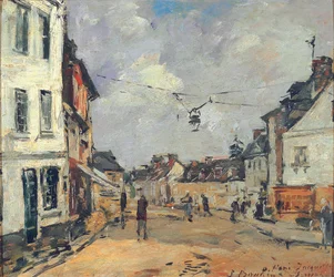 Fervaques, die Hauptstraße, ca. 1877-81