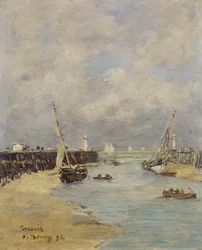 Ebbe in Trouville, 1895